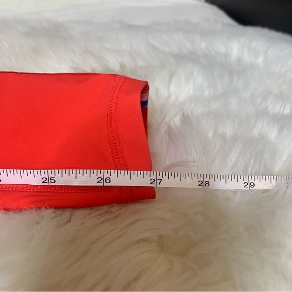 Spiritual Gangster Red Rainbow Stripe High Waist 7/8 Legging - Picture 10 of 10